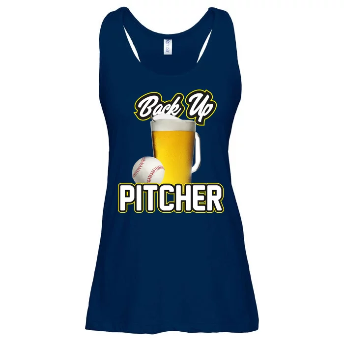 Back Up Pitcher Ladies Essential Flowy Tank