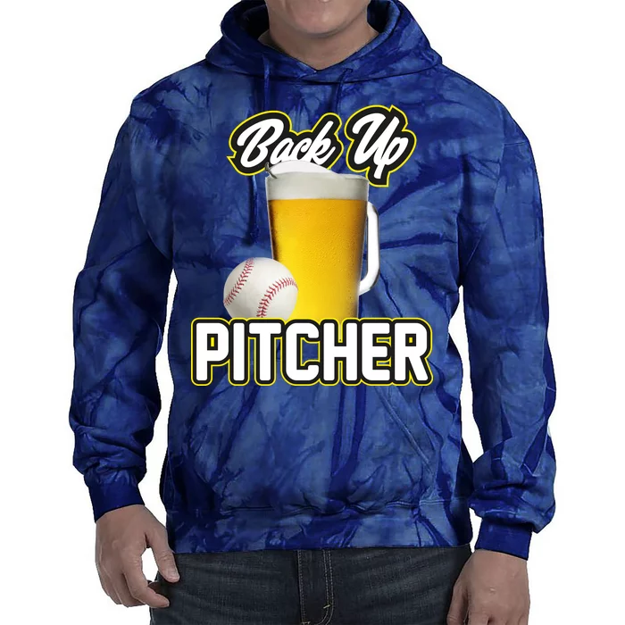 Back Up Pitcher Tie Dye Hoodie