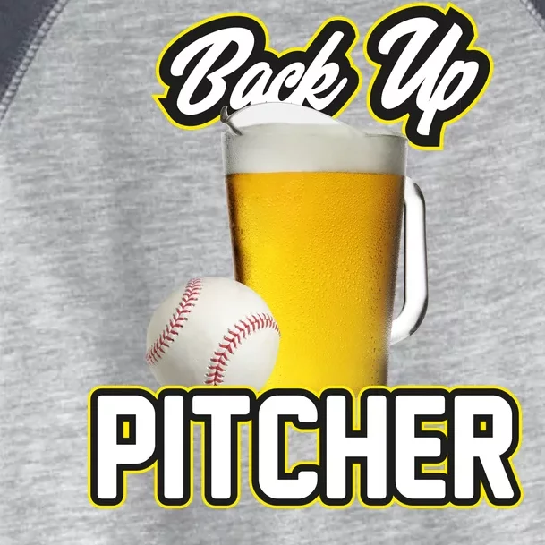 Back Up Pitcher Toddler Fine Jersey T-Shirt