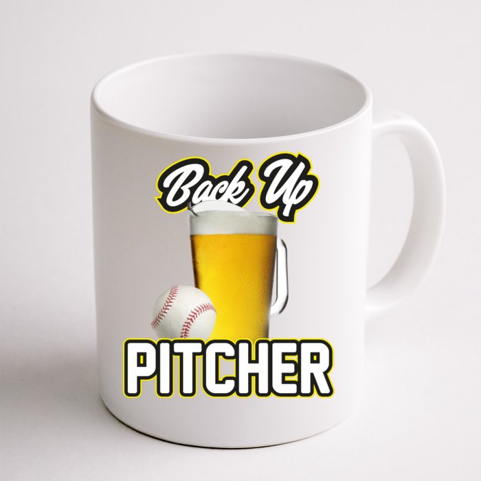 Back Up Pitcher Front & Back Coffee Mug