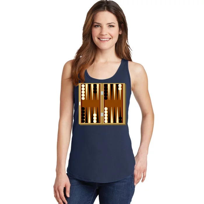 Backgammon Ladies Essential Tank