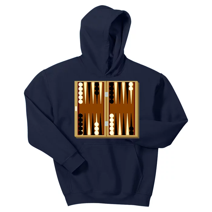 Backgammon Kids Hoodie