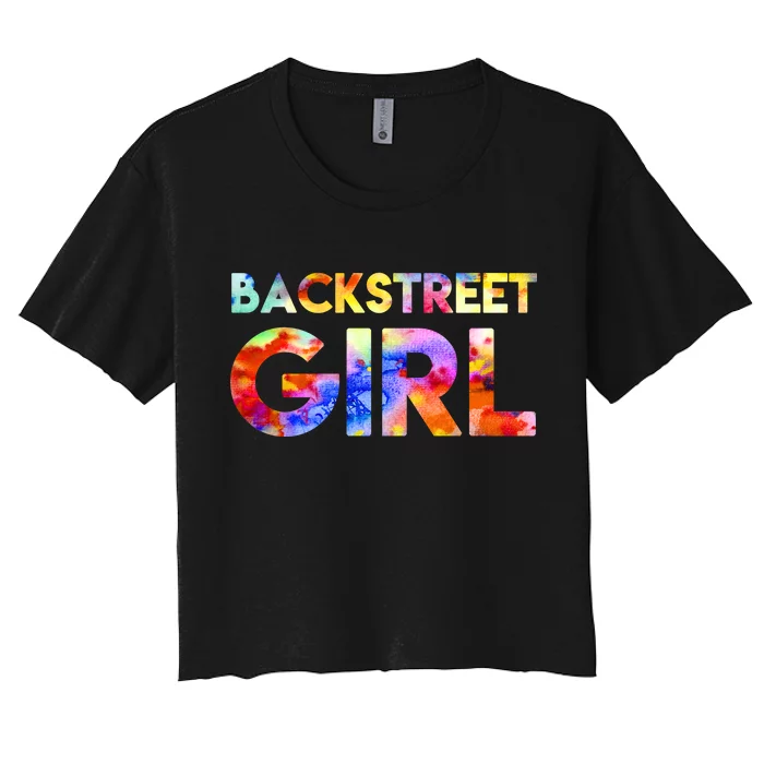 Backstreet Girl Women's Crop Top Tee