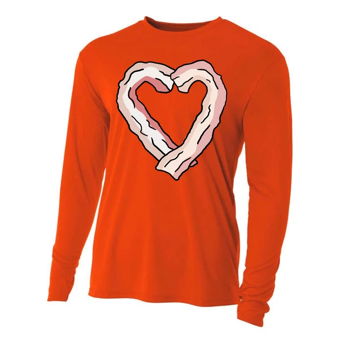 Bacon Heart Cooling Performance Long Sleeve Crew