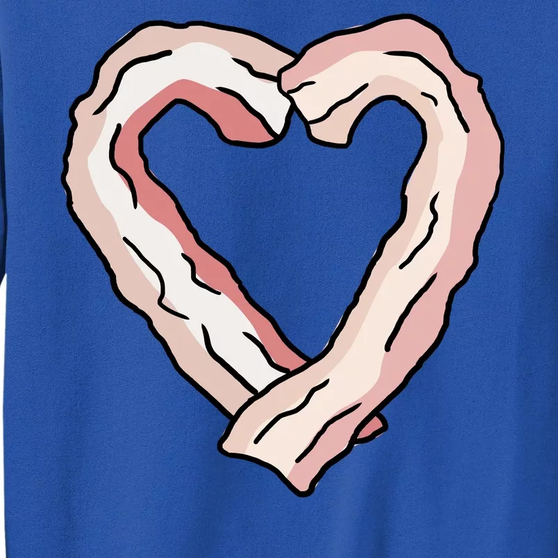 Bacon Heart Tall Sweatshirt