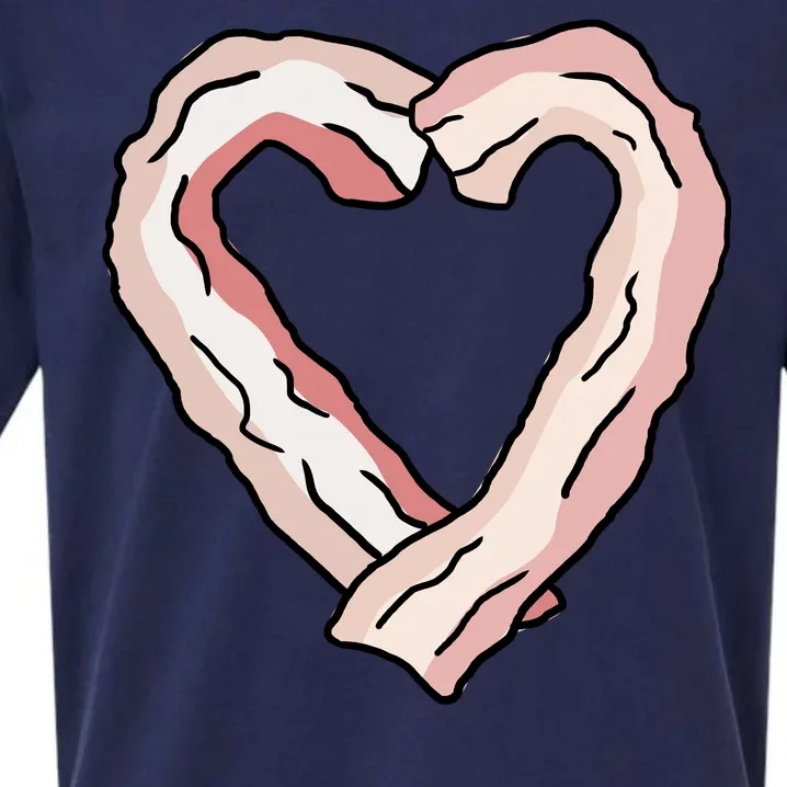 Bacon Heart Sueded Cloud Jersey T-Shirt