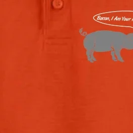 Bacon, I Am Your Father! No! Funny Pig Bacon Lover Dry Zone Grid Performance Polo