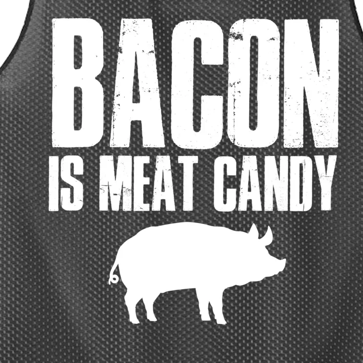 Bacon Is Meat Candy Mesh Reversible Basketball Jersey Tank