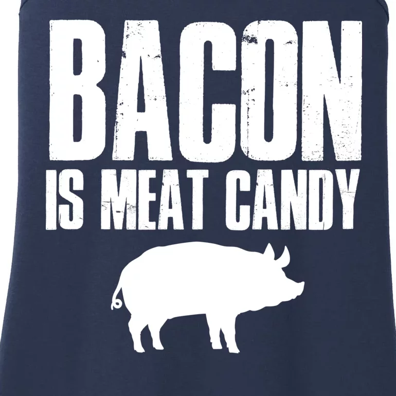 Bacon Is Meat Candy Ladies Essential Tank