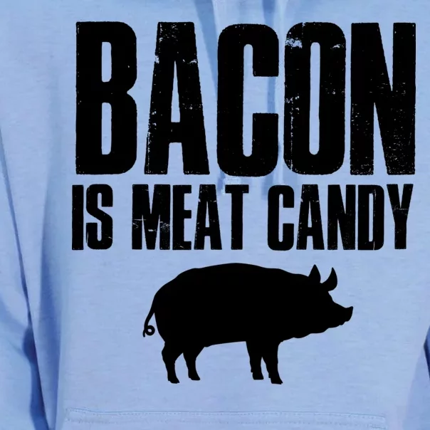 Bacon Is Meat Candy Unisex Surf Hoodie