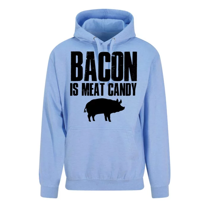 Bacon Is Meat Candy Unisex Surf Hoodie