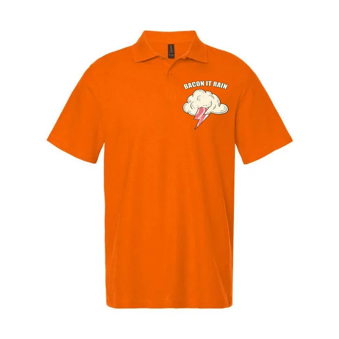 Bacon It Rain Softstyle Adult Sport Polo