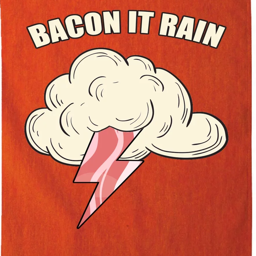 Bacon It Rain Platinum Collection Golf Towel