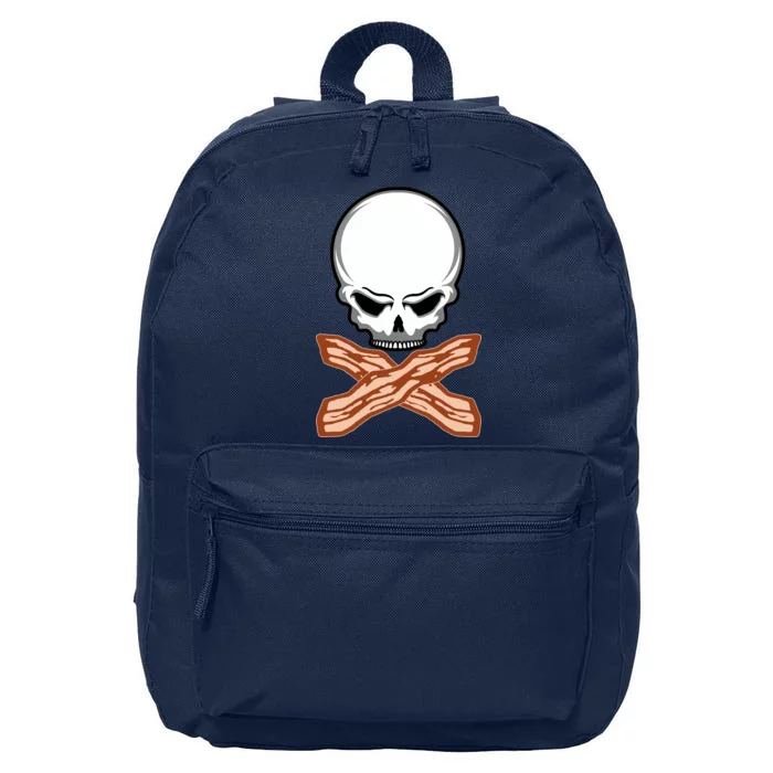 Bacon Skull 16 in Basic Backpack