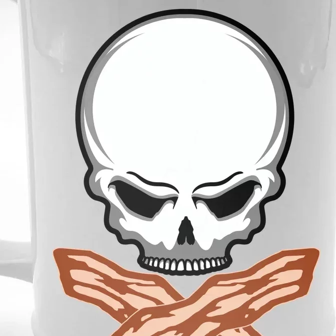 Bacon Skull Front & Back Beer Stein