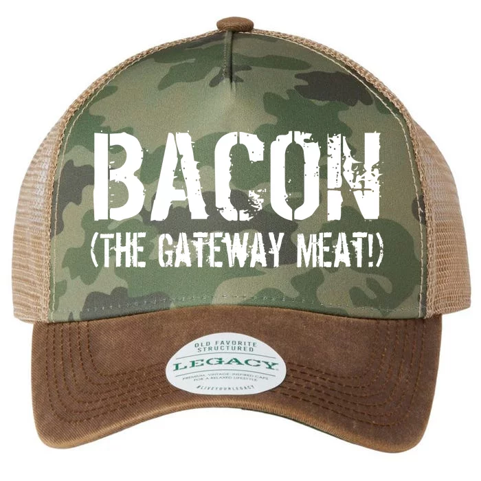 Bacon The Gateway Meat Legacy Tie Dye Trucker Hat