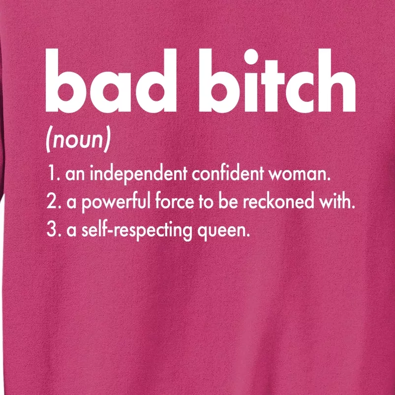 Bad Bitch Definition Sweatshirt