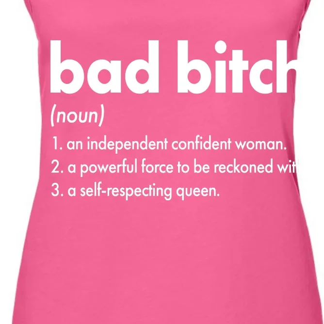 Bad Bitch Definition Women's Racerback Tank