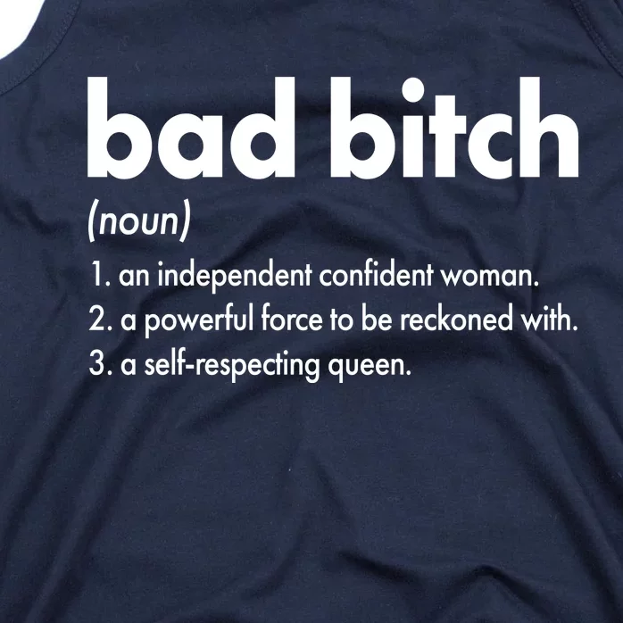 Bad Bitch Definition Tank Top