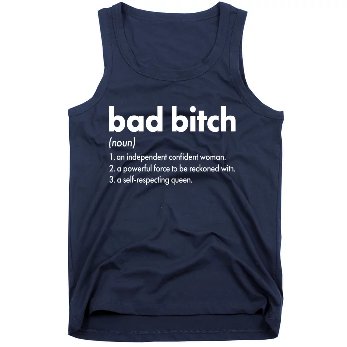 Bad Bitch Definition Tank Top