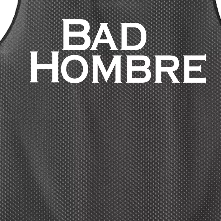 Bad Hombre Classy Logo Mesh Reversible Basketball Jersey Tank