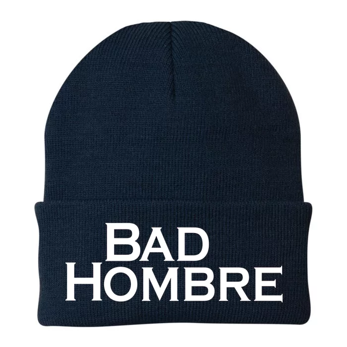 Bad Hombre Classy Logo Knit Cap Winter Beanie