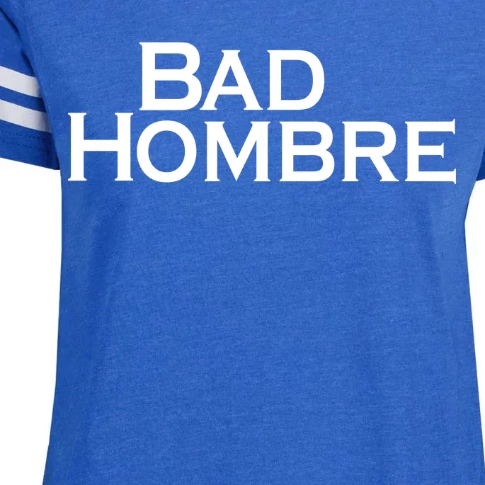 Bad Hombre Classy Logo Enza Ladies Jersey Football T-Shirt