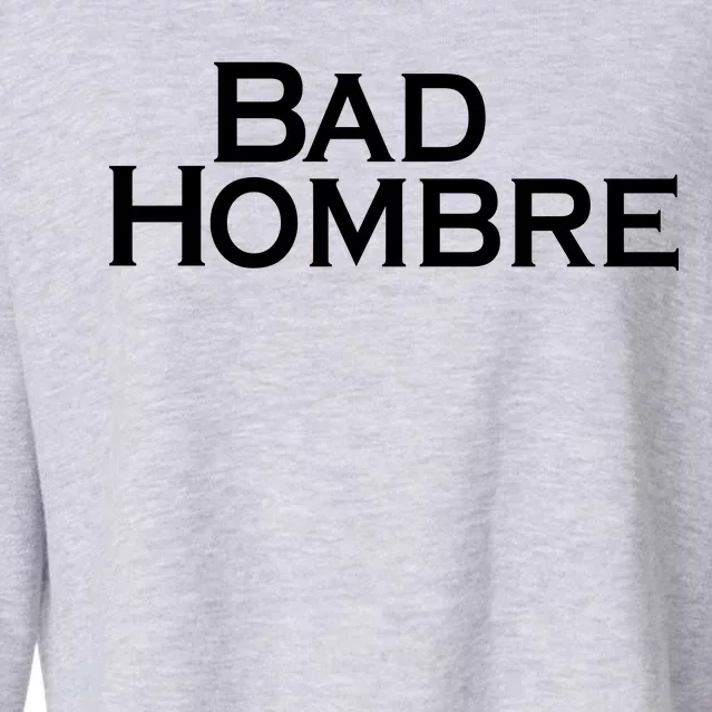 Bad Hombre Classy Logo Cropped Pullover Crew