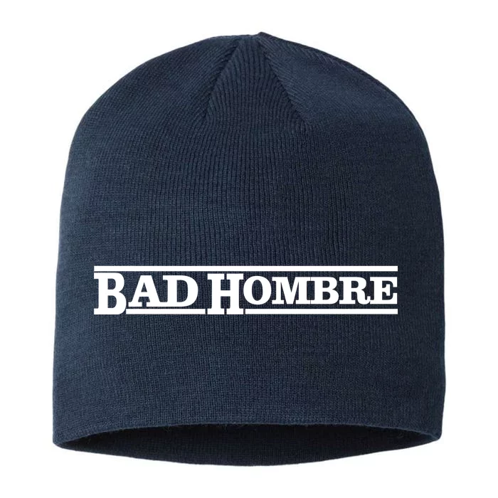 Bad Hombre Stamp 8 1/2in Sustainable Knit Beanie