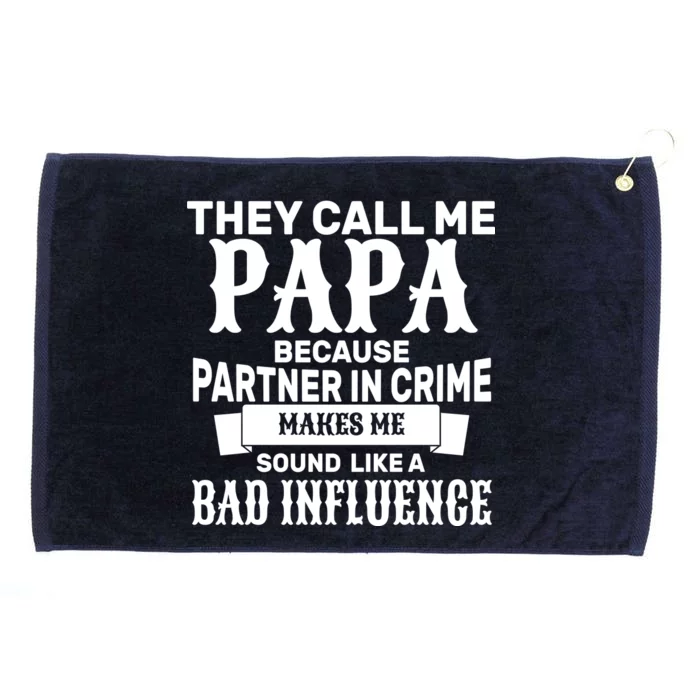 Bad Influence Papa Grommeted Golf Towel