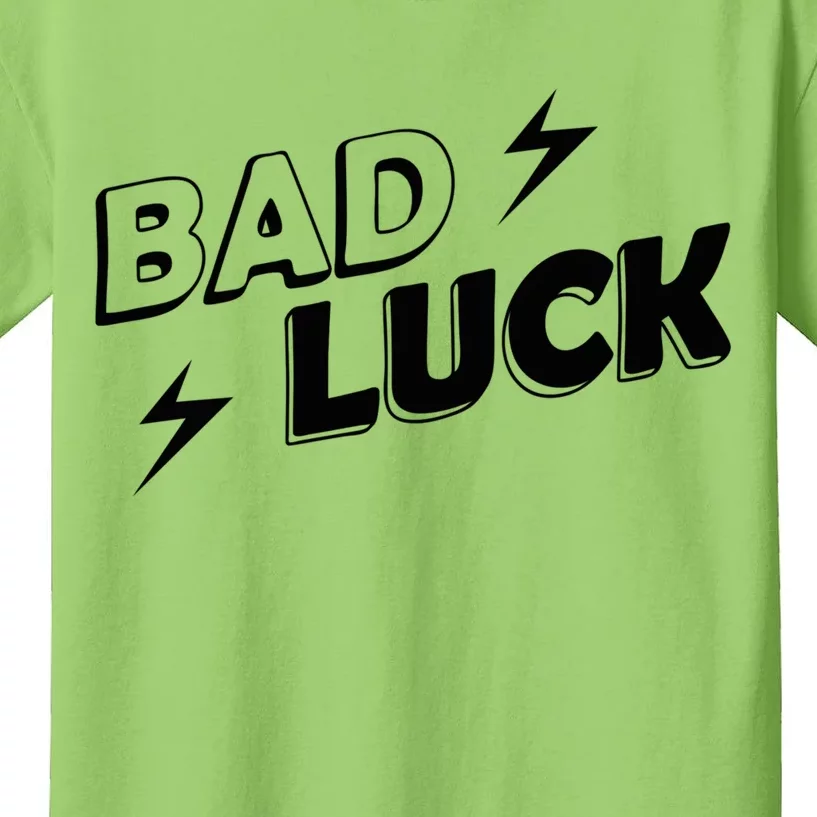 Bad Luck Lightning Kids T-Shirt