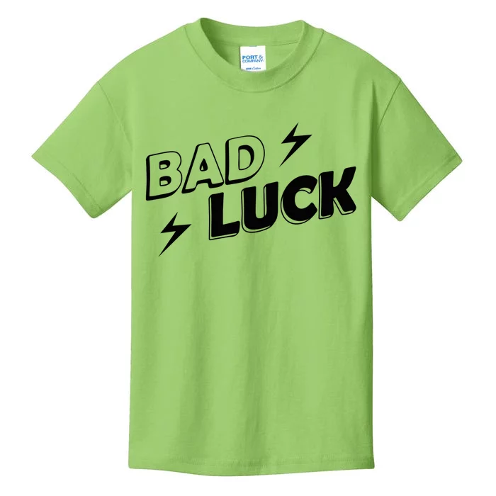 Bad Luck Lightning Kids T-Shirt