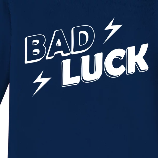 Bad Luck Lightning Baby Long Sleeve Bodysuit