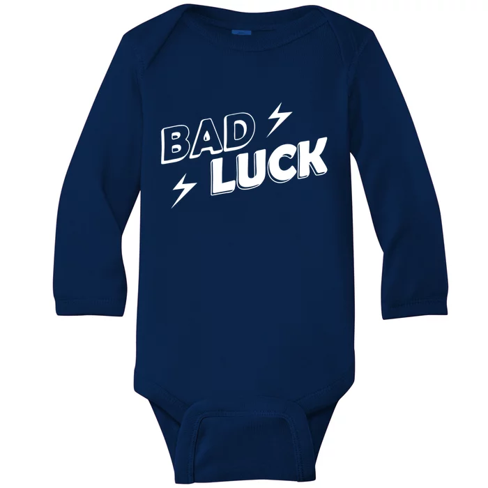 Bad Luck Lightning Baby Long Sleeve Bodysuit