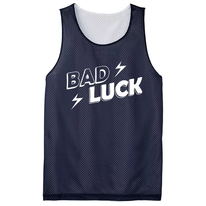 Bad Luck Lightning Mesh Reversible Basketball Jersey Tank