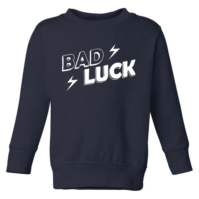 Bad Luck Lightning Toddler Sweatshirt