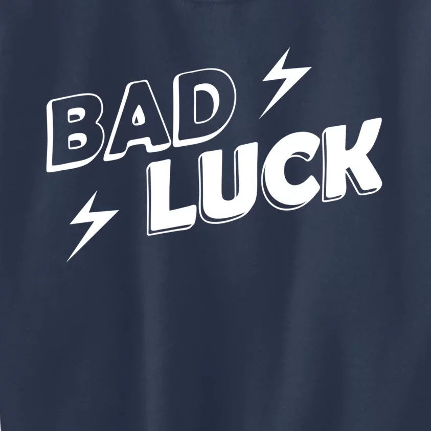 Bad Luck Lightning Kids Sweatshirt