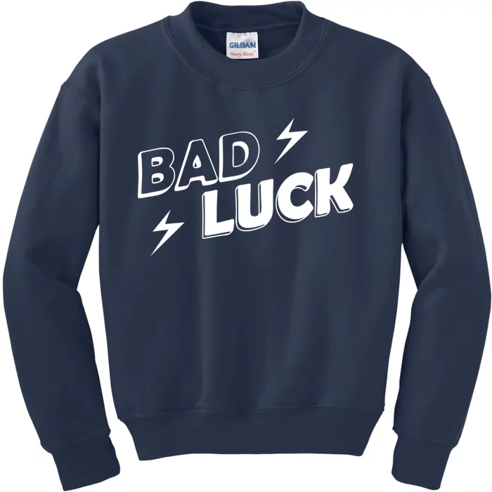 Bad Luck Lightning Kids Sweatshirt