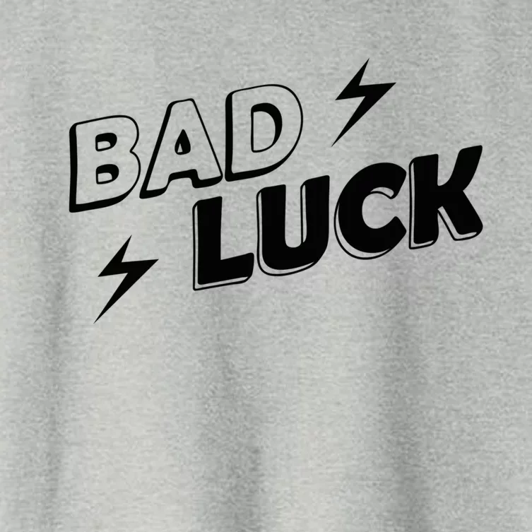 Bad Luck Lightning Women's Crop Top Tee