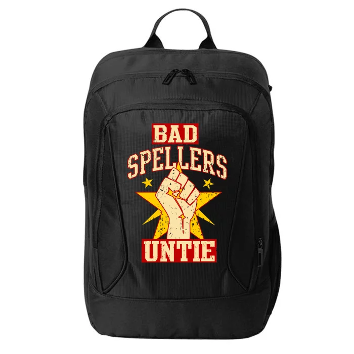 Bad Spellers Untie (Unite) City Backpack