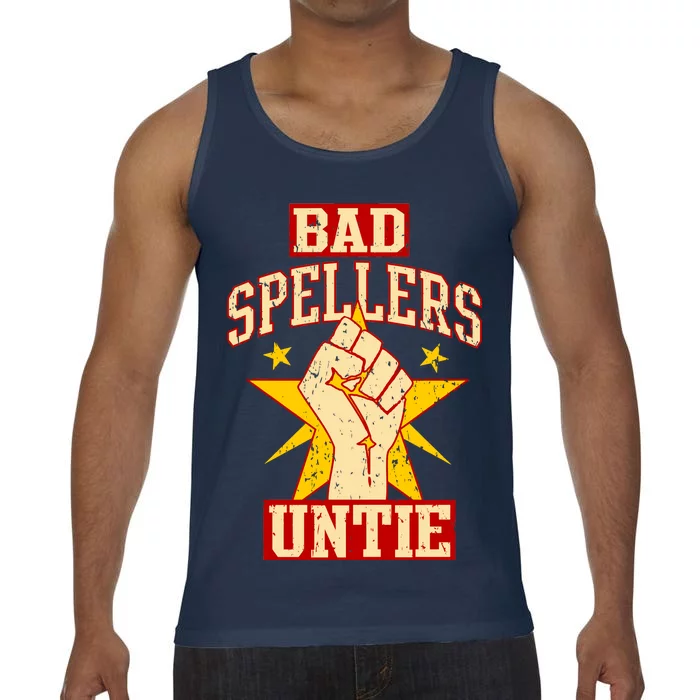 Bad Spellers Untie (Unite) Comfort Colors® Tank Top