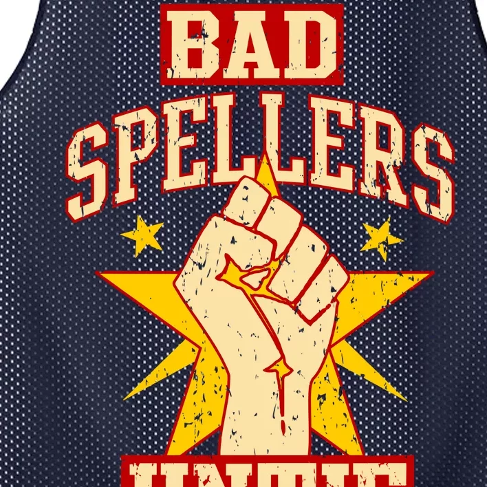 Bad Spellers Untie (Unite) Mesh Reversible Basketball Jersey Tank