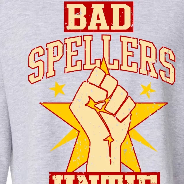 Bad Spellers Untie (Unite) Cropped Pullover Crew