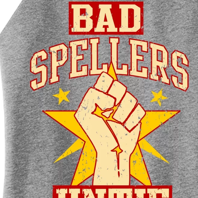 Bad Spellers Untie (Unite) Women’s Perfect Tri Rocker Tank