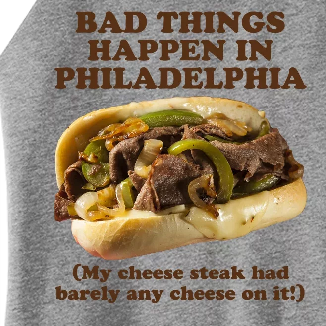 Bad Things Happen In Philadelphia Women’s Perfect Tri Rocker Tank