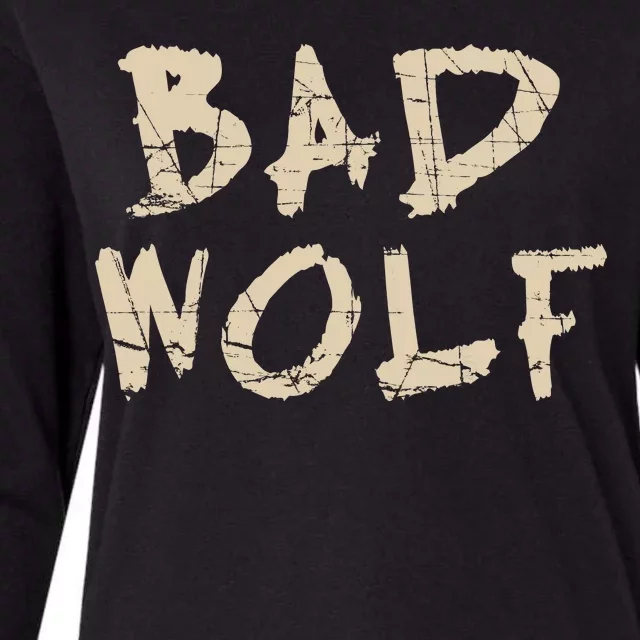 Bad Wolf Womens Cotton Relaxed Long Sleeve T-Shirt