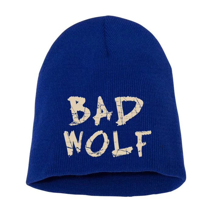 Bad Wolf Short Acrylic Beanie