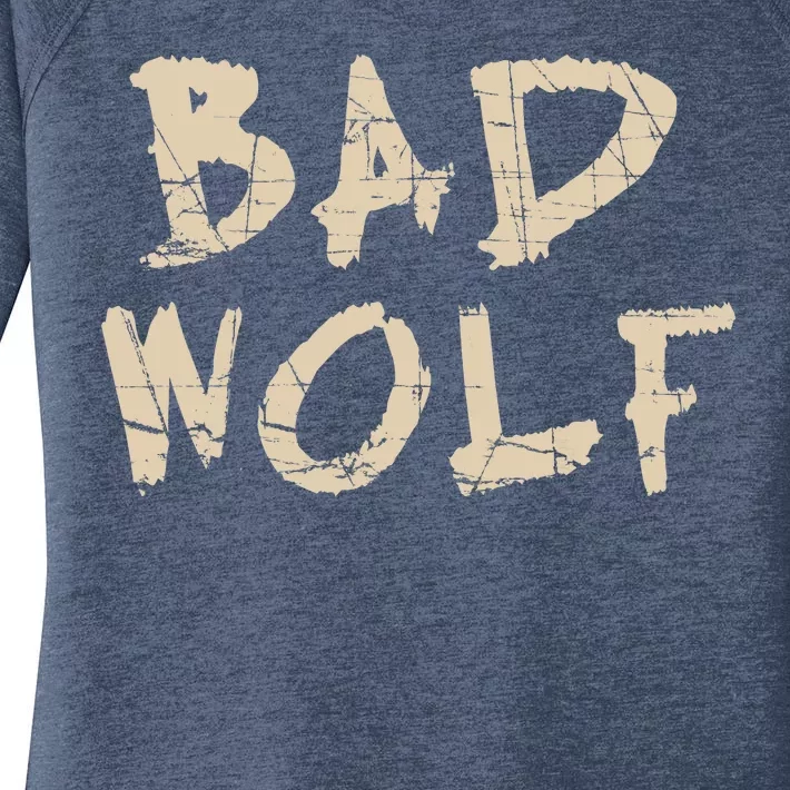 Bad Wolf Women's Perfect Tri Tunic Long Sleeve Shirt