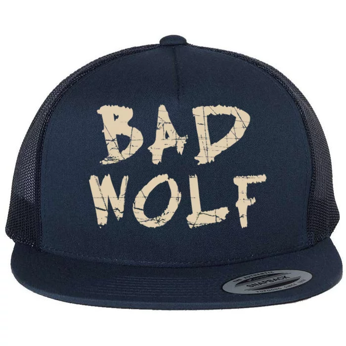 Bad Wolf Flat Bill Trucker Hat