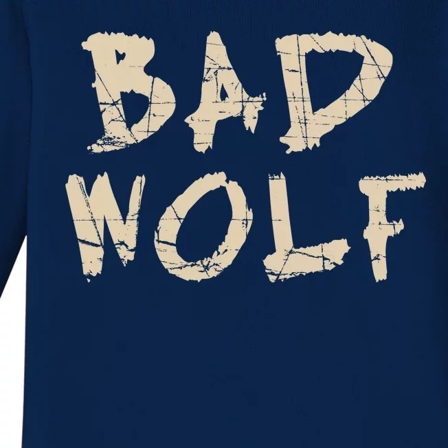 Bad Wolf Baby Long Sleeve Bodysuit